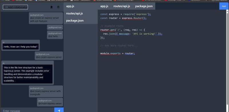 AI CHAT APPLICATION